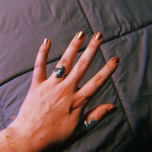 Green Stone Ring 💚